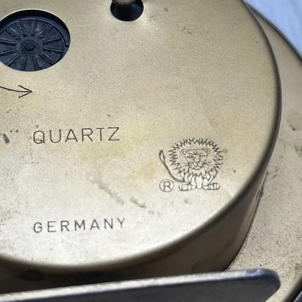 Vintage Jerger Quartz Alarm Clock‎ Made in Germany READ